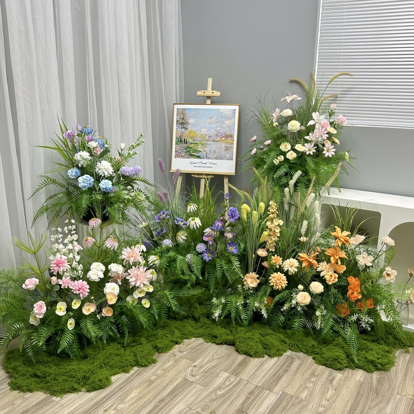 【小红书同款】室内落地假花花艺