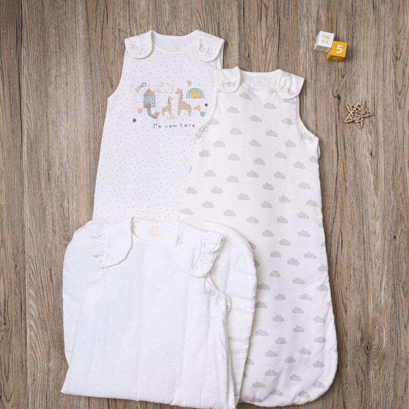 NX外贸欧美无袖抱被婴儿纯棉春秋款防踢被宝宝新生儿背心睡袋2.5T