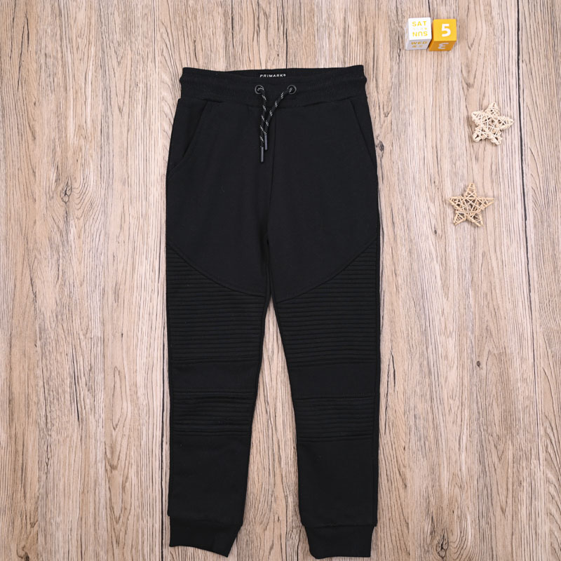 外贸欧美 男宝春秋卫裤运动裤长裤子 男童细绒休闲裤哈伦裤小脚裤