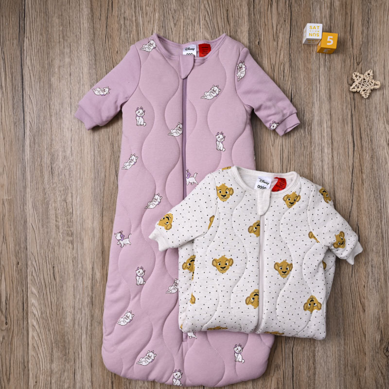 外贸欧美 婴儿睡袋宝宝春秋冬款纯棉拉链长袖夹棉连体抱被子2.5T