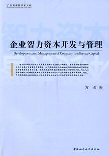 管理书籍 企业智力资本开发与管理书万希企业管理智力资本资源开发