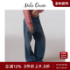 百搭高腰阔腿水洗纯棉牛仔裤 Mila Owen秋冬时尚 09WFP245131