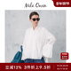 衬衫 Mila 09WFT241020 新款 休闲简约圆领喇叭袖 Owen 春夏季