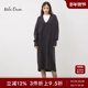 Mila Owen秋冬休闲百搭宽松茧型含羊毛V领针织连衣裙09WNO235036
