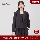 西装 Mila 外套09WFJ241044 新款 休闲通勤简约短款 Owen 春夏季
