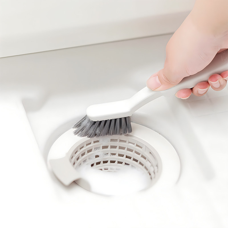 marna日本进口刷子厕所下水道清洁刷卫生间刷地刷瓷砖缝隙刷带夹,家庭/个人清洁工具,卫生间用刷,淘宝优惠券,粉丝福利购,淘宝优惠卷
