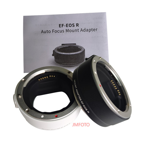 EF-EOSR适配器适用佳能R100微单RF转EF永诺50mm小痰盂镜头转接环
