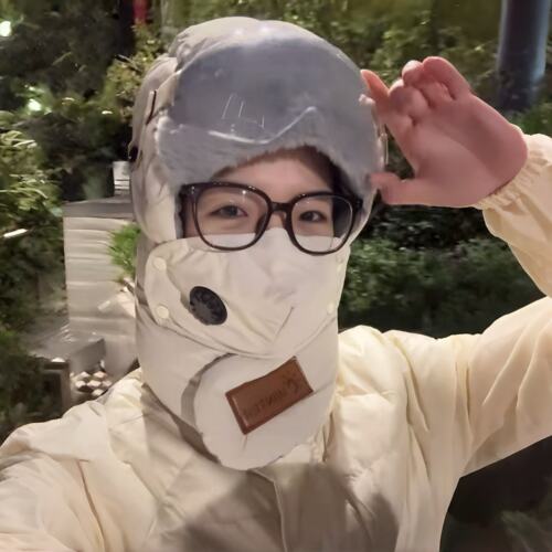 骑行雷锋帽冬季加绒护脸