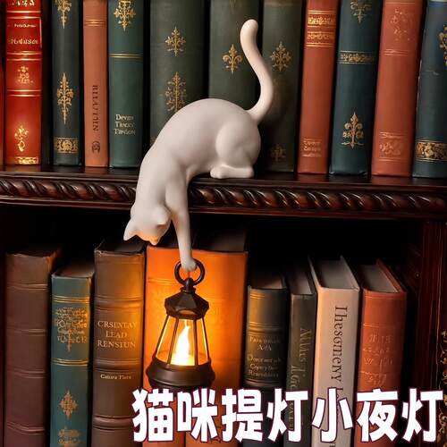 猫咪小夜灯3d打印趣味提