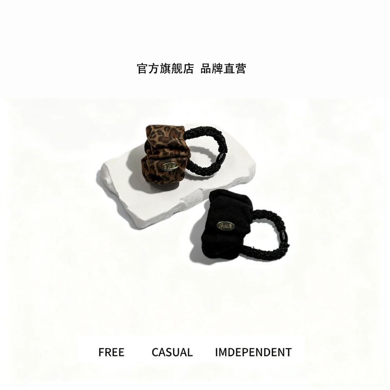 2026新款高弹力高级感丝绒皮筋发圈高马尾显发量不伤发发绳发圈w