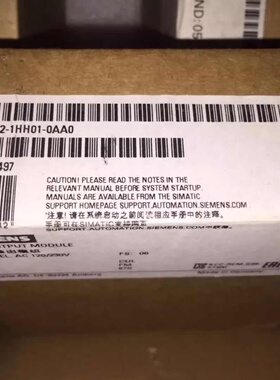 西门子6ES7322-1HH01-4AA2西门子数字量输入模块6ES73221HH014AA2