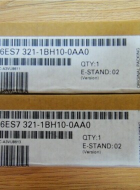 原装1P6ES7321-1BH10-0AA0数字输入SM321电位隔离6ES73211BH100AA