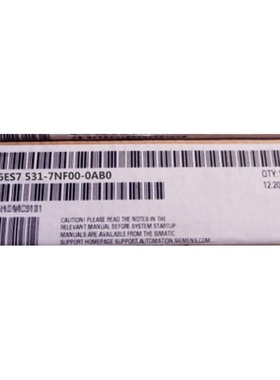 西门子6ES7531-7NF00-0AB0西门子模拟量输入模块6ES75317NF000AB0