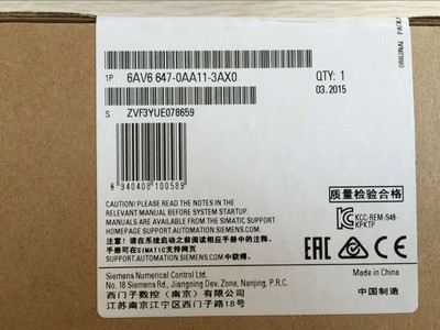 原装1P6AV6647-0AA11-3AX0正品KTP400PN精简面板6AV66470AA113AX0