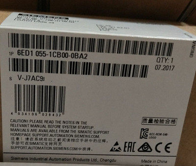西门子1P6ED1055-1CB00-0BA2全新数字量扩展模块6ED10551CB000BA2