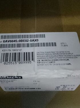 1P6AV6645-0BE02-0AX0原装触摸屏使能和急停按钮6AV66450BE020AX0