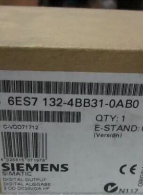 西门子6ES7132-4BB31-0AB0西门子模块6ES71324BB310AB0CPUX现货CD