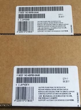 西门子1P6ES7143-4BF00-0AA0全新PRO 的电子模块6ES71434BF000AA0