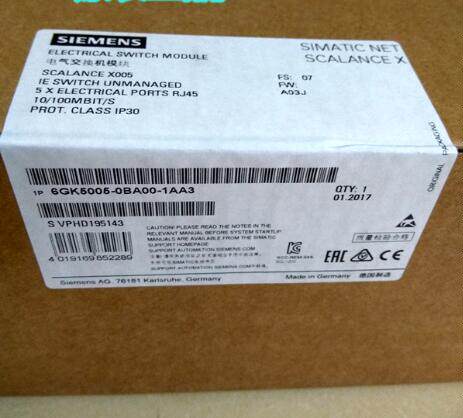 西门子1P6GK5005-0BA00-1AA3原装SCALANCE X0056GK50050BA001AA3