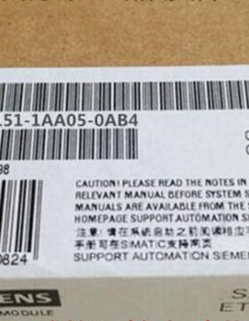 西门子1P6ES7151-1AA05-0AB4全新ET200SIM1511ST6ES71511AA050AB4