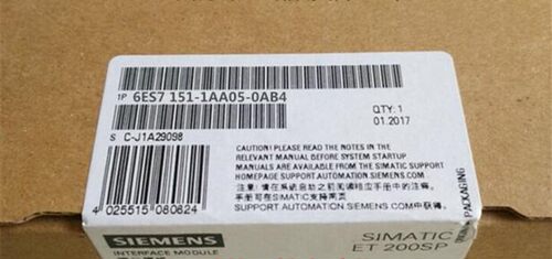 西门子1P6ES7151-1AA05-0AB4全新ET200SIM1511ST6ES71511AA050AB4