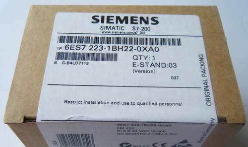 原装1P6ES7223-1BH22-0XA0数字量输入输出模块6ES72231BH220XA0