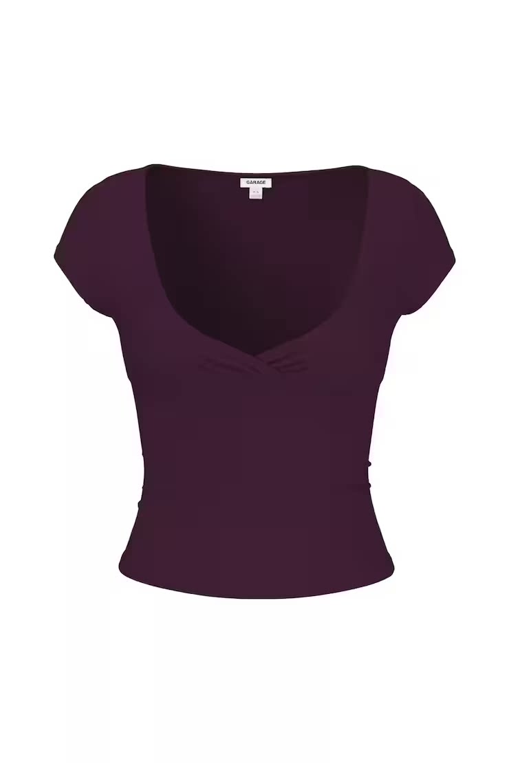 thumbnail for 100106446 Canadian Garage Sleek fabric knit short-sleeve T-shirt
