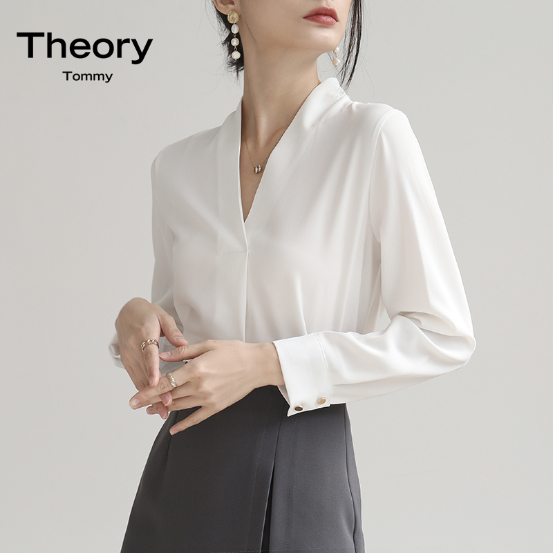TheoryTommy法式真丝衬衫