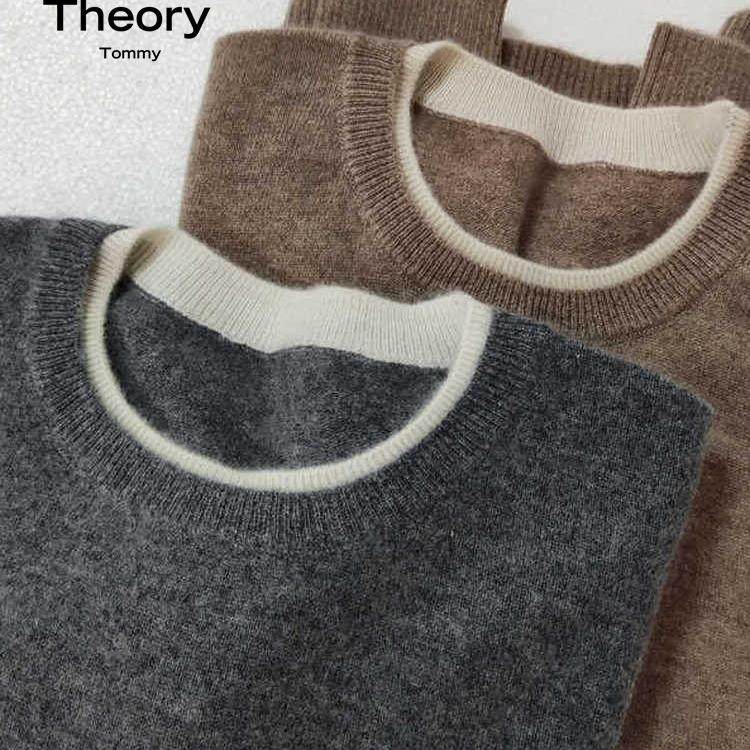 Theory Tommy100纯山羊绒衫女2024秋冬新款针织打底软糯高端毛衣,女装/女士精品,羊绒衫,淘宝优惠券,粉丝福利购,淘宝优惠卷