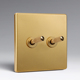 汉顿开关插座面板BY黄金色复古大黄铜拨杆电脑USB空调电话插座86