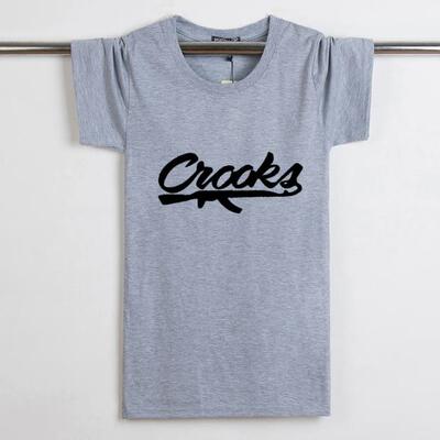 夏季短袖t恤男纯棉圆领青少年宽松印花体恤半袖上衣夏装男装潮