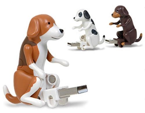 USB流氓狗 Portable Funny Cute Pet USB Humping Spot Dog Toy