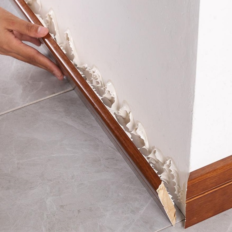 踢脚线自粘强力胶脱落修复瓷砖木板地面砖通用修复胶免打孔防水防