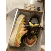 韩版 复古厚底滑板鞋 女2025秋季 方鱼鹿 百搭ulzzang学生运动板鞋 潮