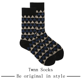Twnn 长筒袜女街头欧美长袜 Socks袜子女中筒袜秋冬ins潮女韩版