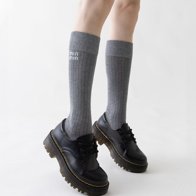 压力小腿袜女秋季半筒显瘦纯棉高筒春秋灰色及膝jk长筒袜子女,女士内衣/男士内衣/家居服,长筒袜,淘宝优惠券,粉丝福利购,淘宝优惠卷