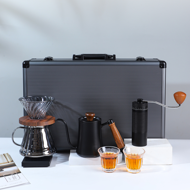 【手冲咖啡套装铝箱】全套器具