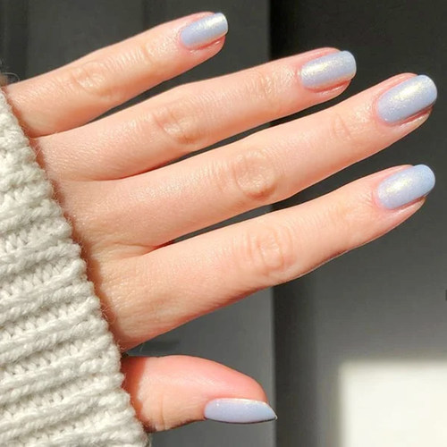 ESSIE1655爆闪蓝甲油免烤快干