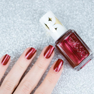 美国正品 essie指甲油959金属珠光深铁锈红显白持久环保快干不掉色