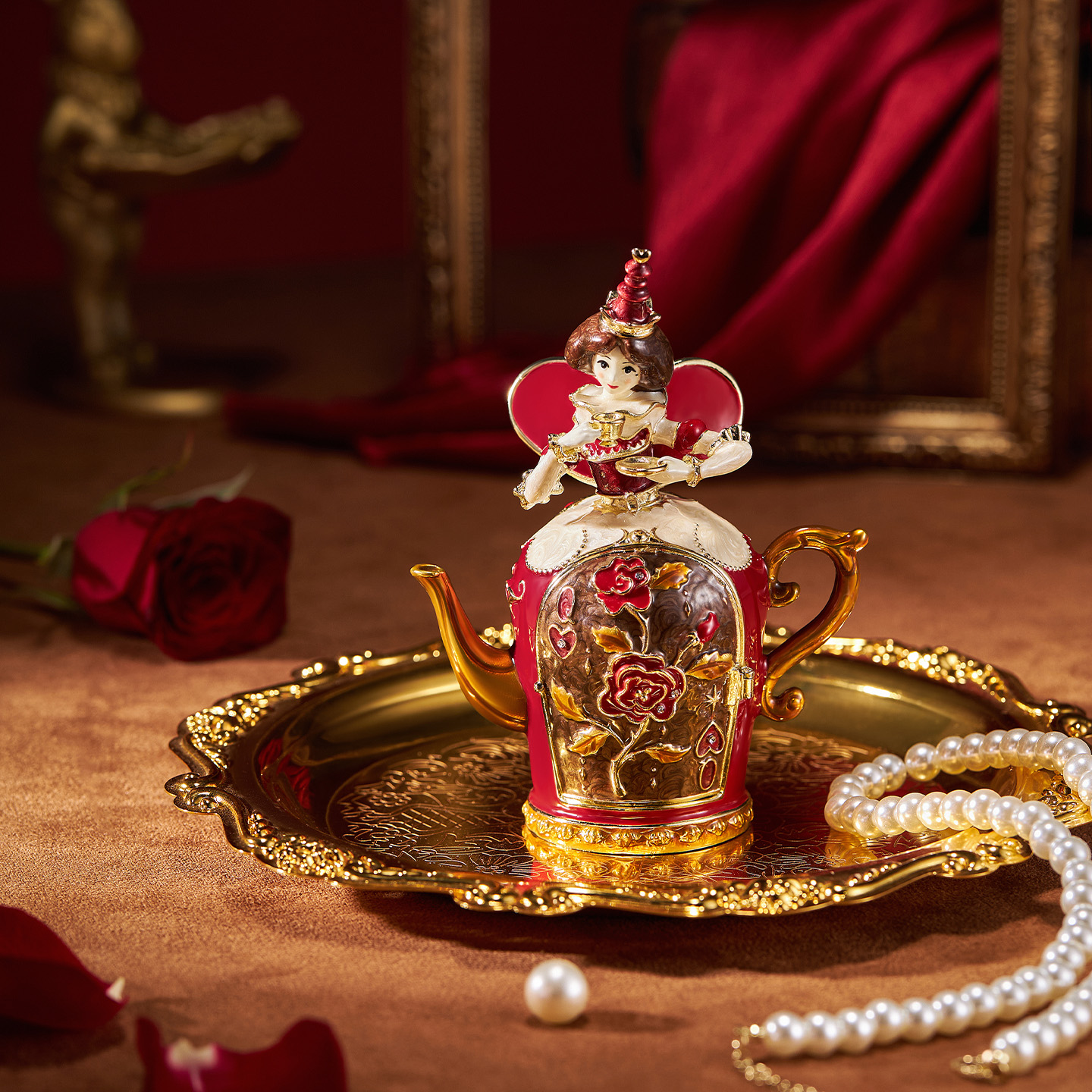 布兰兔香薰首饰盒创意摆件