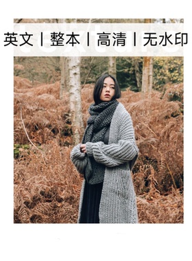 1354 英文文字说明 棒针编织 texture 20款毛衣毛衣手套 电子图解