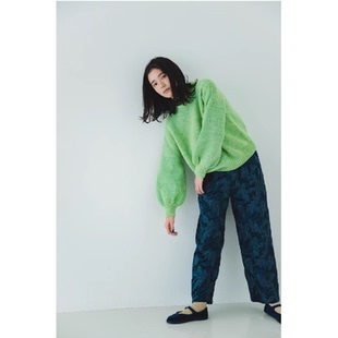 470 日文有水印 横田 DARUMA GEEK 泡泡袖套衫  单款图解