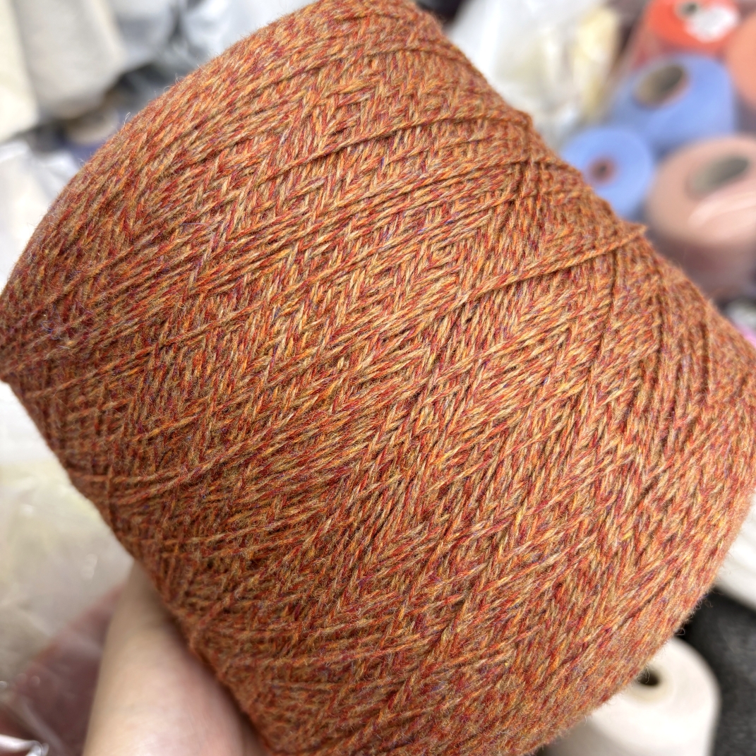 超绝焦糖花纱意大利帕皮原筒澳洲Supergeelong吉隆100%羊绒型羊毛