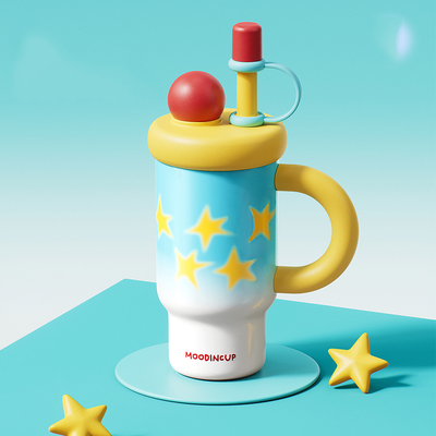 巨无霸陶瓷内胆保温杯