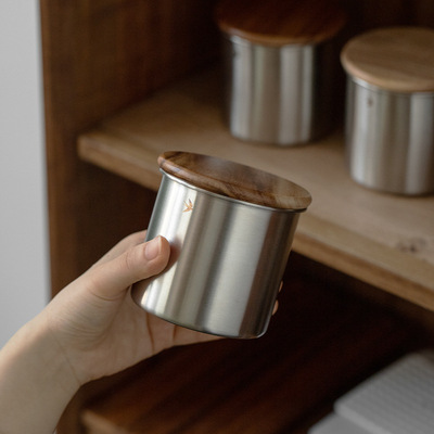 便携迷你小号玻璃密封罐食品级茶叶咖啡豆保存罐保鲜咖啡粉储存罐