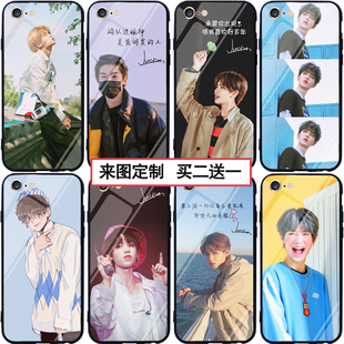 黄明昊手机壳适用于苹果7plusvivox23 华为nova6小米OPPOreno4