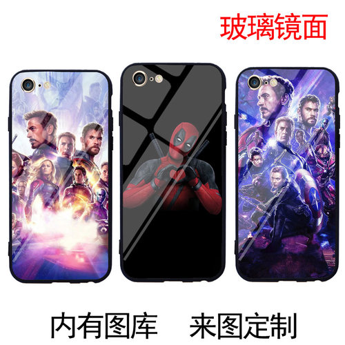 复仇者联盟手机壳适用于iphone6sp/xr套OPPOR9/R11s漫威vivox21