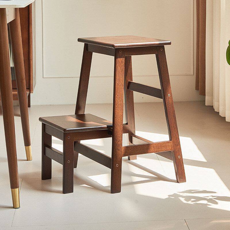 台阶凳子凳子可折叠小多功能梯凳实木梯凳二步创意凳家用板凳高