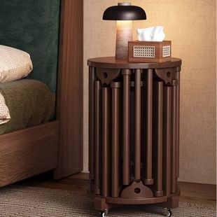 家用餐桌圆凳家用六合一折叠椅凳子放餐椅实木凳子备用可叠叠叠放