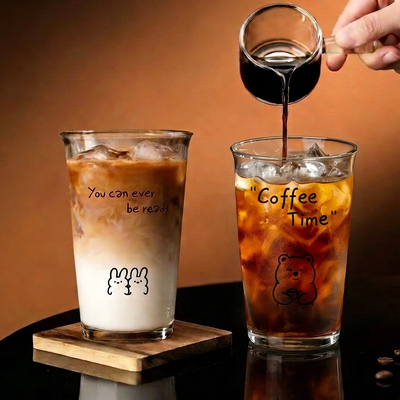 弘珠加厚透明高颜值咖啡杯